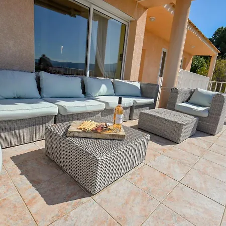 New ! - Villa Carolina- Piscine - Vue Mer Panoramique - Plage - Jardin - Agosta * Albitreccia