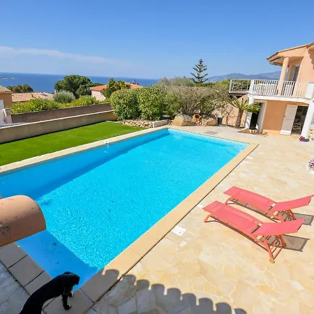 New ! - Villa Carolina- Piscine - Vue Mer Panoramique - Plage - Jardin - Agosta