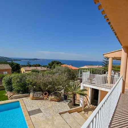 New ! - Villa Carolina- Piscine - Vue Mer Panoramique - Plage - Jardin - Agosta Albitreccia