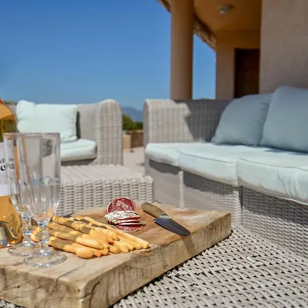 New ! - Villa Carolina- Piscine - Vue Mer Panoramique - Plage - Jardin - Agosta Villa *